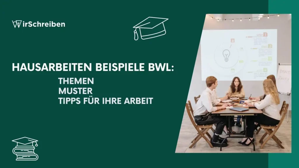 Hausarbeiten Beispiele BWL: Themen, Muster und Tipps für Ihre Arbeit | WirSchreiben
